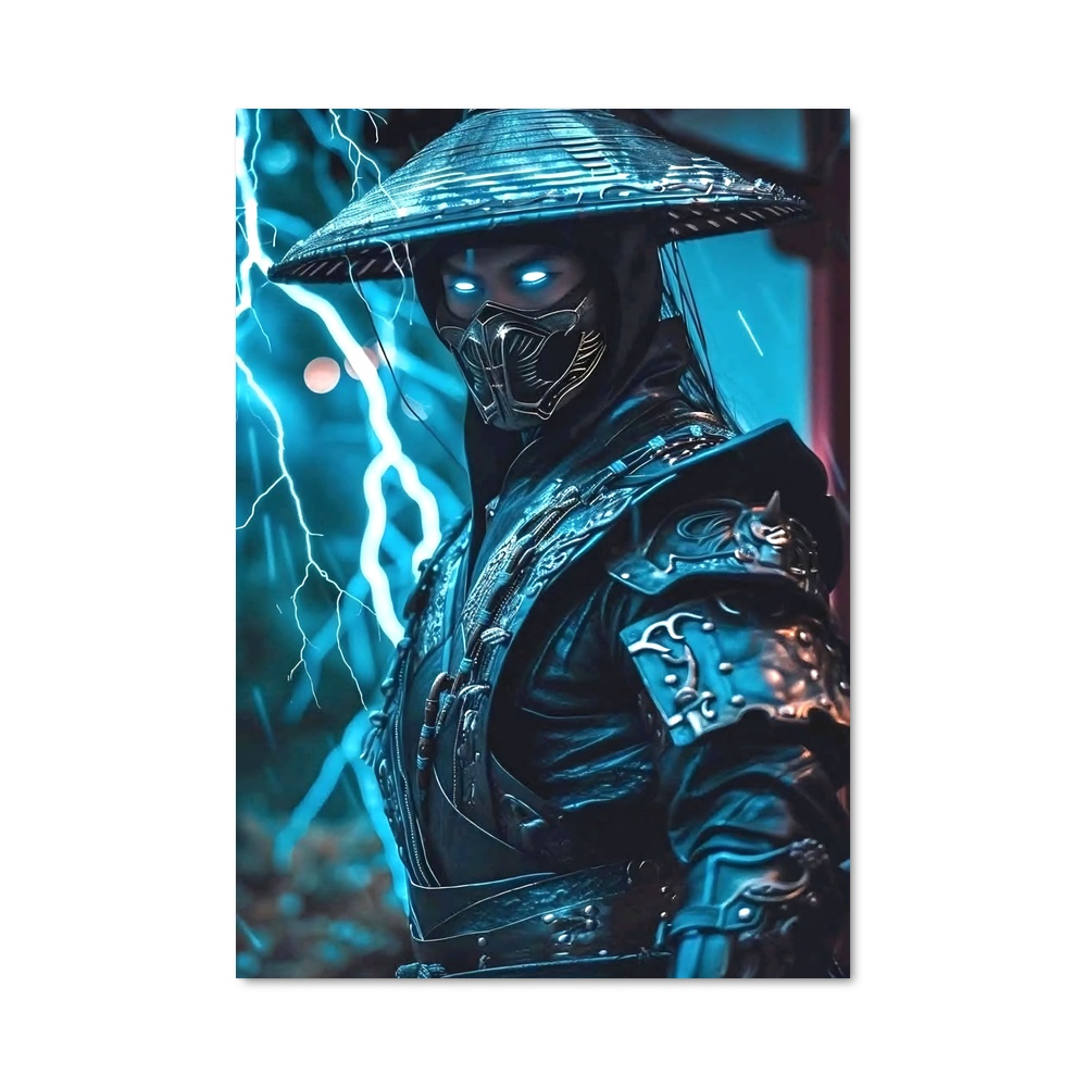 Poster Raiden L'univers – affiche Mortal kombat